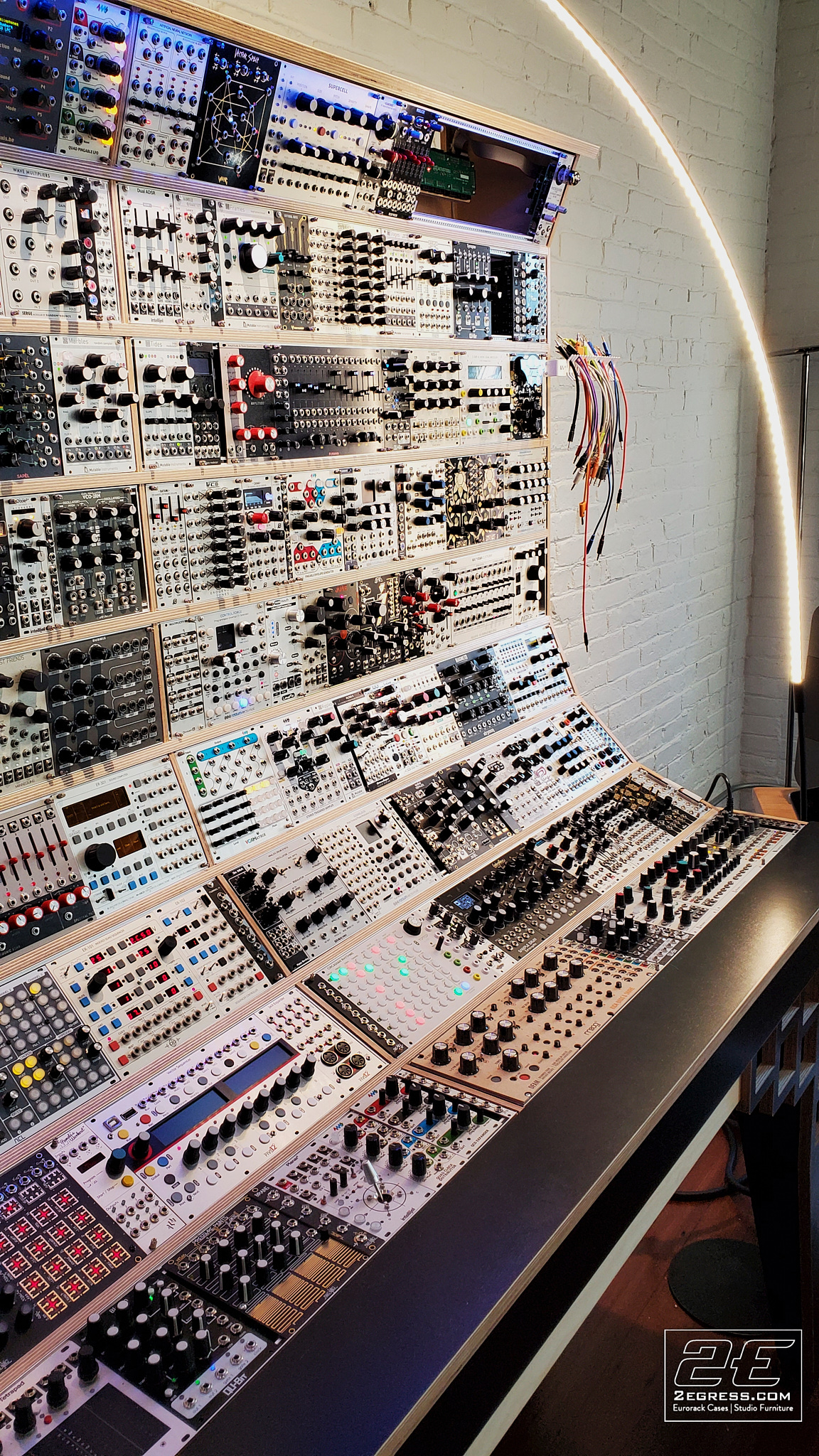 custom powered eurorack case